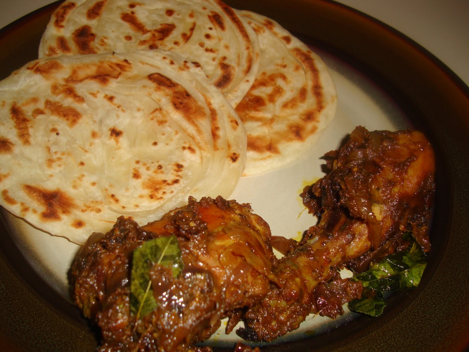 Parotta and Chicken