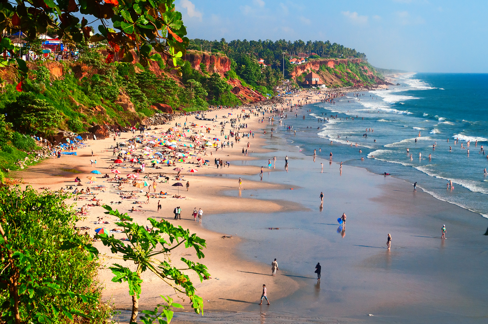 Varkala Cliff