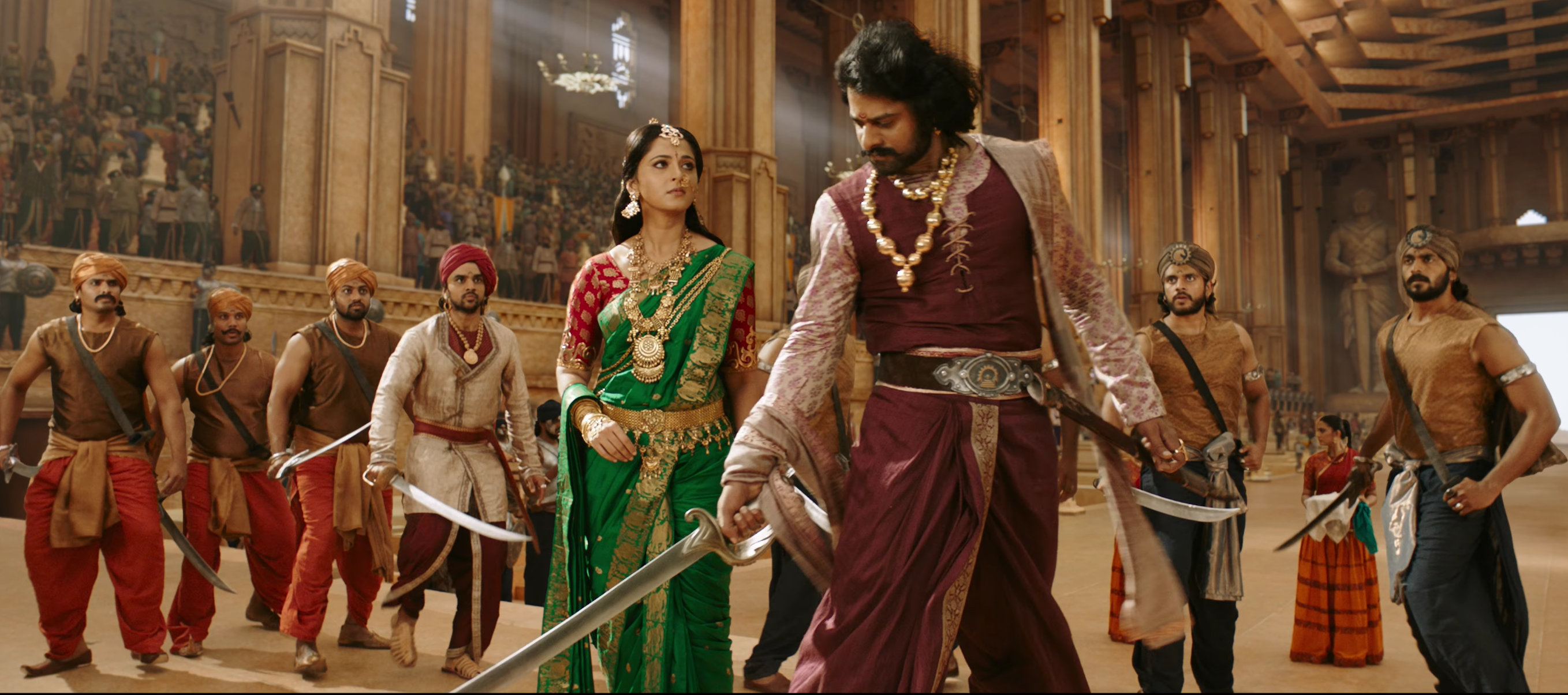 Baahubali - Prabhas and Anushka Wallpaper HD -1 - Free Download